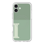 スリムプロテクションプレミアムケース with MagSafe［ オリジナル - initial two tone - I green ］