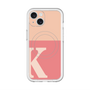 スリムプロテクションプレミアムケース with MagSafe［ オリジナル - initial two tone - K pink ］