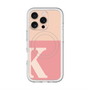 スリムプロテクションプレミアムケース with MagSafe［ オリジナル - initial two tone - K pink ］