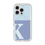 スリムプロテクションプレミアムケース with MagSafe［ オリジナル - initial two tone - K blue ］