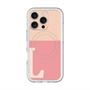 スリムプロテクションプレミアムケース with MagSafe［ オリジナル - initial two tone - L pink ］