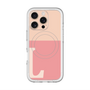 スリムプロテクションプレミアムケース with MagSafe［ オリジナル - initial two tone - L pink ］
