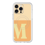 スリムプロテクションプレミアムケース with MagSafe［ オリジナル - initial two tone - M orange ］
