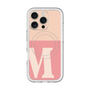 スリムプロテクションプレミアムケース with MagSafe［ オリジナル - initial two tone - M pink ］