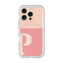 スリムプロテクションプレミアムケース with MagSafe［ オリジナル - initial two tone - P pink ］