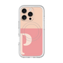 スリムプロテクションプレミアムケース with MagSafe［ オリジナル - initial two tone - P pink ］