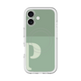 スリムプロテクションプレミアムケース with MagSafe［ オリジナル - initial two tone - P green ］