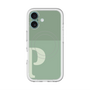スリムプロテクションプレミアムケース with MagSafe［ オリジナル - initial two tone - P green ］