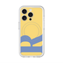 スリムプロテクションプレミアムケース with MagSafe［ オリジナル - initial color - R yellow ］