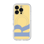 スリムプロテクションプレミアムケース with MagSafe［ オリジナル - initial color - R yellow ］