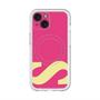 スリムプロテクションプレミアムケース with MagSafe［ オリジナル - initial color - S pink ］
