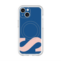 スリムプロテクションプレミアムケース with MagSafe［ オリジナル - initial color - S navy ］