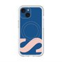 スリムプロテクションプレミアムケース with MagSafe［ オリジナル - initial color - S navy ］