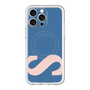 スリムプロテクションプレミアムケース with MagSafe［ オリジナル - initial color - S navy ］