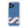 スリムプロテクションプレミアムケース with MagSafe［ オリジナル - initial color - S navy ］