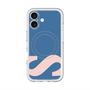 スリムプロテクションプレミアムケース with MagSafe［ オリジナル - initial color - S navy ］