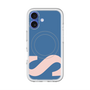 スリムプロテクションプレミアムケース with MagSafe［ オリジナル - initial color - S navy ］