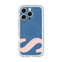 スリムプロテクションプレミアムケース with MagSafe［ オリジナル - initial color - S navy ］