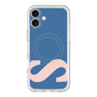 スリムプロテクションプレミアムケース with MagSafe［ オリジナル - initial color - S navy ］