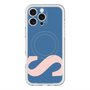 スリムプロテクションプレミアムケース with MagSafe［ オリジナル - initial color - S navy ］