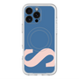 スリムプロテクションプレミアムケース with MagSafe［ オリジナル - initial color - S navy ］