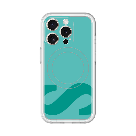 スリムプロテクションプレミアムケース with MagSafe［ オリジナル - initial color - S light green ］