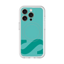 スリムプロテクションプレミアムケース with MagSafe［ オリジナル - initial color - S light green ］