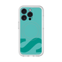 スリムプロテクションプレミアムケース with MagSafe［ オリジナル - initial color - S light green ］