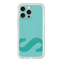 スリムプロテクションプレミアムケース with MagSafe［ オリジナル - initial color - S light green ］