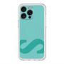 スリムプロテクションプレミアムケース with MagSafe［ オリジナル - initial color - S light green ］