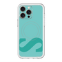 スリムプロテクションプレミアムケース with MagSafe［ オリジナル - initial color - S light green ］