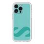 スリムプロテクションプレミアムケース with MagSafe［ オリジナル - initial color - S light green ］