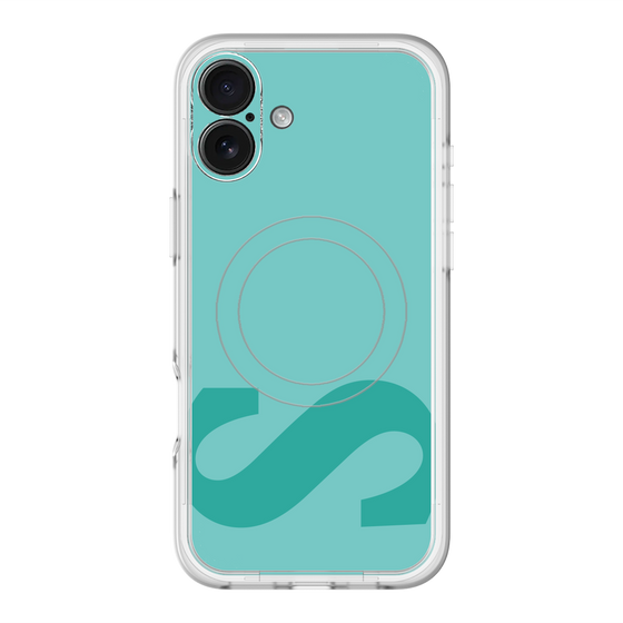 スリムプロテクションプレミアムケース with MagSafe［ オリジナル - initial color - S light green ］