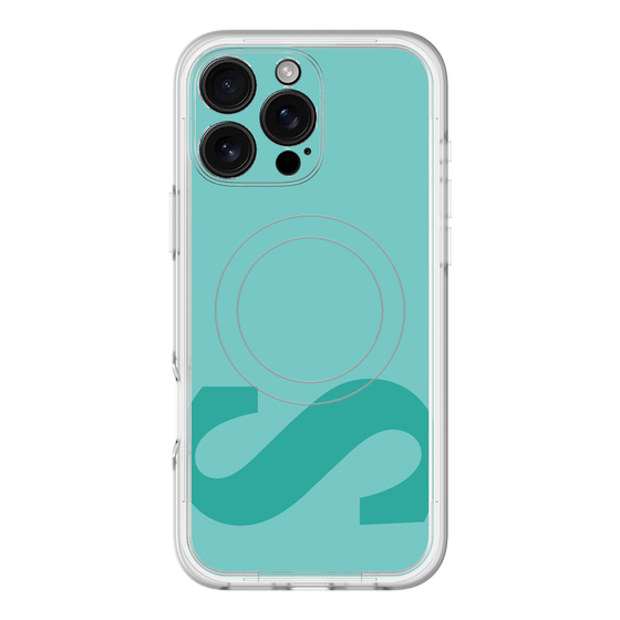 スリムプロテクションプレミアムケース with MagSafe［ オリジナル - initial color - S light green ］