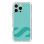 スリムプロテクションプレミアムケース with MagSafe［ オリジナル - initial color - S light green ］