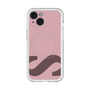 スリムプロテクションプレミアムケース with MagSafe［ オリジナル - initial color - S dusty pink ］