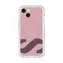 スリムプロテクションプレミアムケース with MagSafe［ オリジナル - initial color - S dusty pink ］