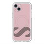 スリムプロテクションプレミアムケース with MagSafe［ オリジナル - initial color - S dusty pink ］