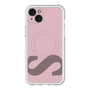 スリムプロテクションプレミアムケース with MagSafe［ オリジナル - initial color - S dusty pink ］