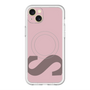 スリムプロテクションプレミアムケース with MagSafe［ オリジナル - initial color - S dusty pink ］