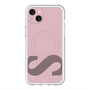 スリムプロテクションプレミアムケース with MagSafe［ オリジナル - initial color - S dusty pink ］