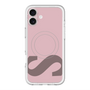 スリムプロテクションプレミアムケース with MagSafe［ オリジナル - initial color - S dusty pink ］