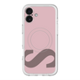 スリムプロテクションプレミアムケース with MagSafe［ オリジナル - initial color - S dusty pink ］