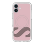 スリムプロテクションプレミアムケース with MagSafe［ オリジナル - initial color - S dusty pink ］