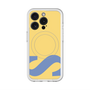 スリムプロテクションプレミアムケース with MagSafe［ オリジナル - initial color - S yellow ］