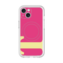 スリムプロテクションプレミアムケース with MagSafe［ オリジナル - initial color - T pink ］