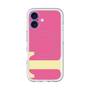 スリムプロテクションプレミアムケース with MagSafe［ オリジナル - initial color - T pink ］