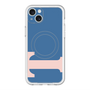 スリムプロテクションプレミアムケース with MagSafe［ オリジナル - initial color - T navy ］