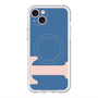 スリムプロテクションプレミアムケース with MagSafe［ オリジナル - initial color - T navy ］