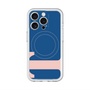 スリムプロテクションプレミアムケース with MagSafe［ オリジナル - initial color - T navy ］